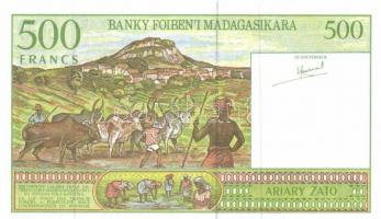 Madagaszkár 1994. 500Fr T:I
Madagascar 1994. 500 Francs C:UNC