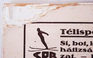 1940 teljes évfolyam, Turisták lapja. Szerkeszti: Sujtó Béla, egyik szám szakadt