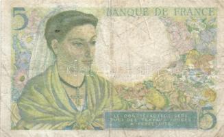 Franciaország 1943-1945. 5Fr (2x) T:III,III-
France 1943-1945. 5 Francs (2x) C:F,VG