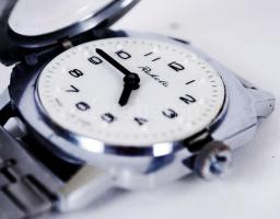 Szovjet, Raketa márkájú karóra vakok számára, működik, jó állapotban