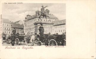 Zagreb Jelacic statue