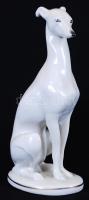 Agár. Jelzett román porcelán figura, hibátlan, kézzel festett, m:16 cm / Porcelain figure