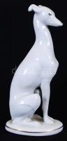 Agár. Jelzett román porcelán figura, hibátlan, kézzel festett, m:16 cm / Porcelain figure