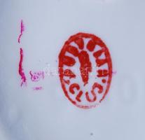 Agár. Jelzett román porcelán figura, hibátlan, kézzel festett, m:16 cm / Porcelain figure