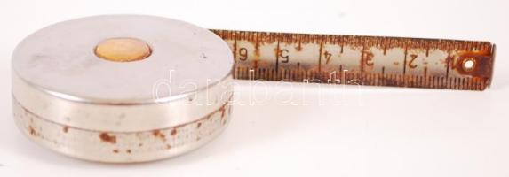 cca 1950 "Dunai Tömegcikkipari Vállalat Vác" mérőszalag /  Vintage tapeline