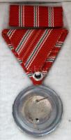 1957. "Szolgálati Érdemérem" szalaggal,szalagsávval és miniatűrrel eredeti dísztokban T:2