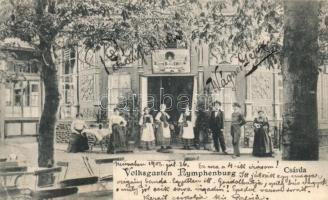 München Nymphenburg, public park, the Hungarian inn of Géza Wágner (EK)