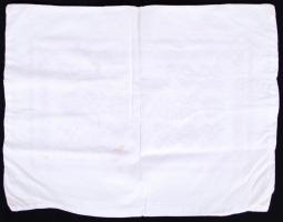 Hímzett, népművészeti párnahuzat / 
Folkloristic embroidered pillow sheet, 52x40cm