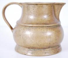 XIX sz.k. antik bronz kiöntő, m:12 cm, s:1,4 kg