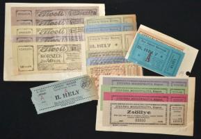 cca 1900-1940 18 db mozijegy / cinema tickets