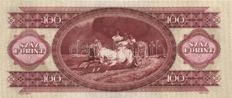 1980. 100Ft (4x) egymást követő és egyugrású sorszámmal T:I