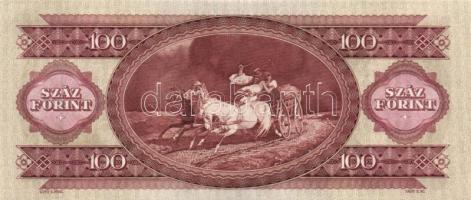 1980. 100Ft (4x) egymást követő és egyugrású sorszámmal T:I