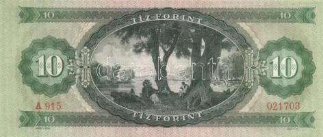 1969. 10Ft (3x) egymást követő sorszámmal T:I