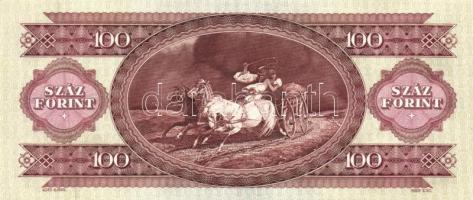 1989. 100Ft (4x) egymás utáni sorszámmal T:I