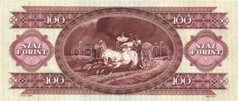 1989. 100Ft (4x) egymás utáni sorszámmal T:I