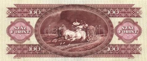 1989. 100Ft (4x) egymás utáni sorszámmal T:I