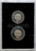 1968. 50Ft Ag + 100Ft Ag "Semmelweis" pár T:PP Csak 4750db, eredeti fekete plasztiktokban!...