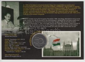 2006. 50Ft "A mártír miniszterelnök emlékére emlékkiadás emléklapon T:1