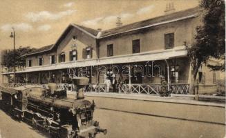 Ruma railway station, locomotive (EB)