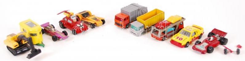 10db Matchbox játékautó (egy sérült) / 
Matchbox model cars (one with fault)