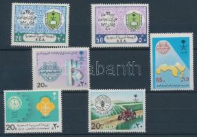 6 diff. stamps with 2 sets, 6 klf bélyeg közte két sor