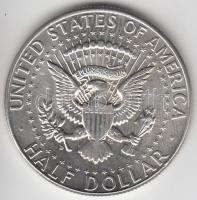 Amerikai Egyesült Államok 1964. 1/2$ Ag &quot;Kennedy&quot; T:2 USA 1964. 1/2 Dollar Ag &quot;Kennedy&quot; C:XF