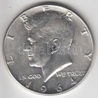 Amerikai Egyesült Államok 1964. 1/2$ Ag "Kennedy" T:2
USA 1964. 1/2 Dollar Ag "Kenned...