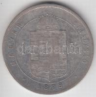 1879KB 1Ft Ag "Középcímer" T:3