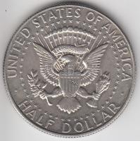 Amerikai Egyesült Államok 1968D. 1/2$ Ag &quot;Kennedy&quot; T:2- USA 1968D. 1/2 Dollar Ag &quot;Kennedy&quot; C:VF