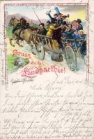 1899 Landpartie Litho