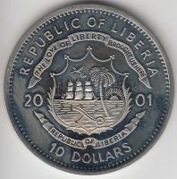 Libéria 2001. 10$ "Szabadság pillanatai-Spartacus rabszolgafelkelés Kr.e. 73-71" multicolor T:PP Liberia 2001. 10 Dollars "Moments of Freedom-Revolt of Spartacus 73-71 BC" multicolor C:PP