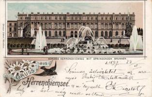 1897 Herrenchiemsee Litho