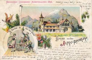 1897 Alpen Zillerthal Litho (EB)