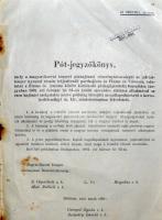 1901 A Magyar-Horvát Tengeri Gőzhajózási Részvénytársaságnak a kereskedelemügyi ministerrel ... kötö...
