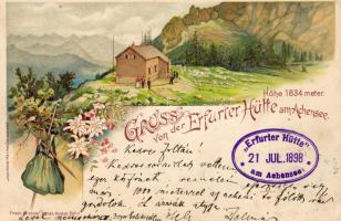 1898 Erfurter Hütte Litho