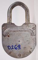 Régi, számzáras lakat / 
Vintage 4-digit lock, 11x6,5cm