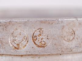 1942/44-1955/59 2db, 5dl-es, alumínium mérőedény hitelesítő pecséttel