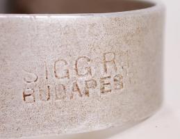 1942/44-1955/59 2db, 5dl-es, alumínium mérőedény hitelesítő pecséttel