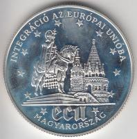 1994. 500Ft Ag "Integráció az EU-ba" T:PP Dísztokban