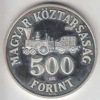 1991. 500Ft Ag &quot;Széchenyi István&quot; T:PP Dísztokban és tanúsítvánnyal!