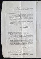 1934 Básthy József: Magyarok emléke c. könyvének reklám levele és előfizetési felhívása nyomtatványk...