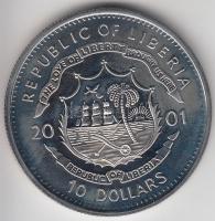 Libéria 2001. 10$ "Szabadság pillanatai-Magyar szabadságharc 1848-49." multicolor T:PP Liberia 2001. 10 Dollars "Moments of Freedom-Hungarian war of independence 1848-49." multicolor C:PP