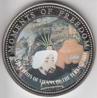 Libéria 2001. 10$ "Szabadság pillanatai-Bécs felmentése a török alól 1683." multicolor T:P...
