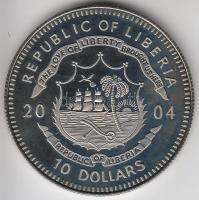 Libéria 2004. 10$ "Szabadság pillanatai-Rákóczi szabadságharc 1703." multicolor T:PP Liberia 2004. 10 Dollars "Moments of Freedom-Rakoczi's War of Independence 1703." multicolor C:PP