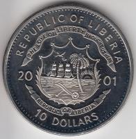 Libéria 2001. 10$ "Szabadság pillanatai-Függetlenségi Nyilatkozat 1776" multicolor T:PP Liberia 2001. 10 Dollars "Moments of Freedom-Declaration of Independence 1776" multicolor C:PP
