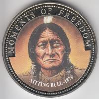 Libéria 2001. 10$ "Szabadság pillanatai-Ülő Bika 1876" multicolor T:PP
Liberia 2001. 10 Do...