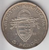 1938. 5P Ag &quot;Szent István&quot; T:2-