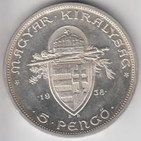 1938. 5P Ag &quot;Szent István&quot; T:1-