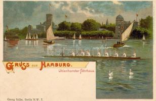 Hamburg Uhlenhorser Fahrhaus Litho