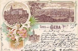 1898 Gera Litho